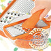 Shimomura Kougyou Japan Orange Shredded Shiri Shiri Dishwasher-Safe 268x90x14mm-Kiichin - The #1 Place for Japanese Goods in Your Hand!