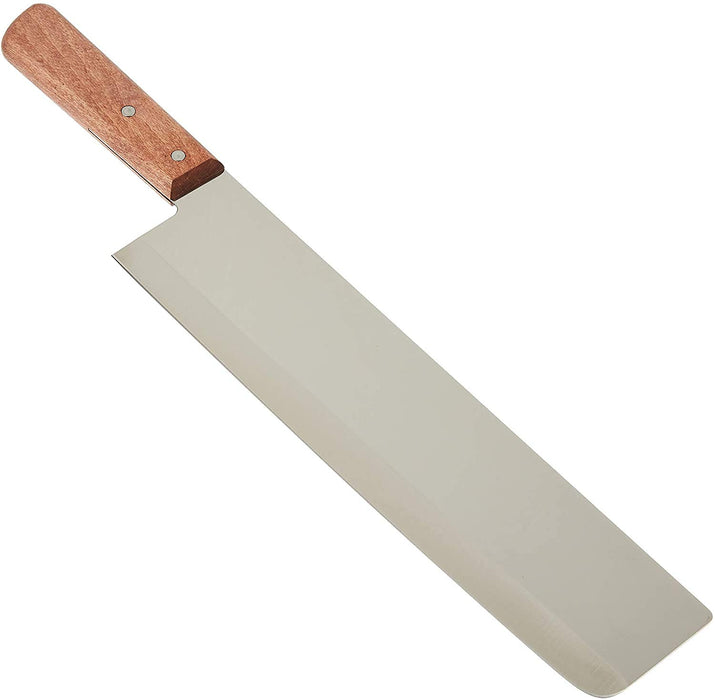 Shimomura Kogyo Mochikiri Watermelon Knife 300mm MSH-01 Niigata Tsubamesanjo Brown 440mm 1.5mm-Kiichin - The #1 Place for Japanese Goods in Your Hand!