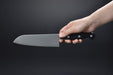 Shimomura Kogyo Molybdenum Vanadium Steel Nakiri 165mm MSL-105 Black Japan Made-Kiichin - The #1 Place for Japanese Goods in Your Hand!