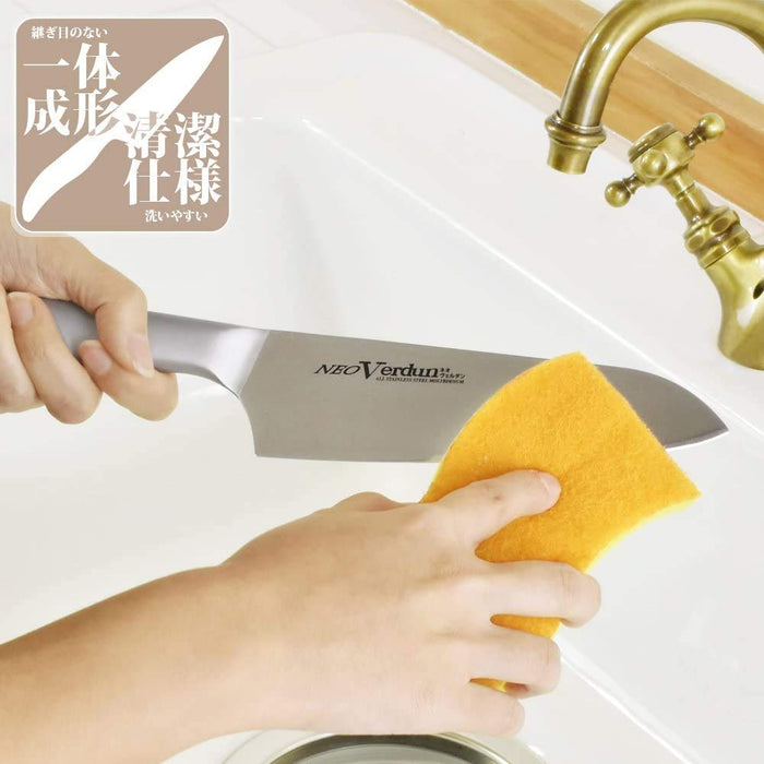 Shimomura Kougyou NVD-01 Santoku Knife 165mm Japan Steel Dishwasher Safe-Kiichin - The #1 Place for Japanese Goods in Your Hand!