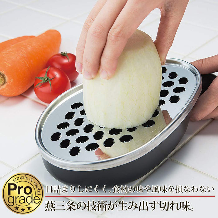 Shimomura Kougyou Japanese Professional Grater - Black Pgs-11 Niigata Tsubamesanjo-Kiichin - The #1 Place for Japanese Goods in Your Hand!