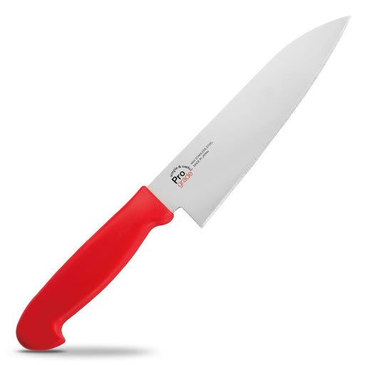 Shimomura Kougyou 170mm Red Meat Knife PG-101R Japan Niigata Tsubame-Sanjo-Kiichin - The #1 Place for Japanese Goods in Your Hand!