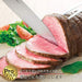 Shimomura Kougyou 170mm Red Meat Knife PG-101R Japan Niigata Tsubame-Sanjo-Kiichin - The #1 Place for Japanese Goods in Your Hand!