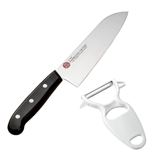 Shimomura Kogyo Santoku & Gyuto Knife Set 2pc KZ-BJB2A Japan Niigata-Kiichin - The #1 Place for Japanese Goods in Your Hand!