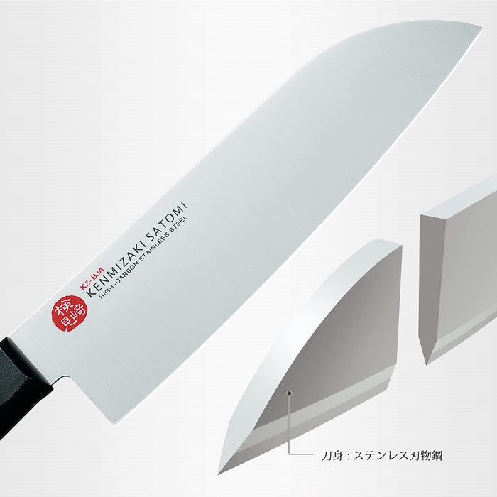 Shimomura Kogyo Santoku Knife 165mm KZ-BJA Japan Niigata Tsubame-Sanjo-Kiichin - The #1 Place for Japanese Goods in Your Hand!