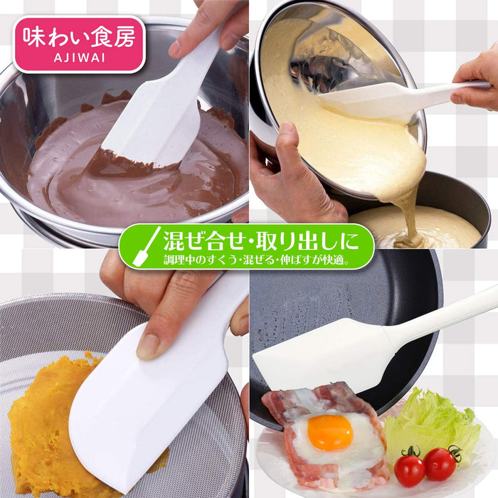 Shimomura Kogyo Silicone Spatula Ash-639 Made in Japan Niigata Tsubame-Sanjo-Kiichin - The #1 Place for Japanese Goods in Your Hand!