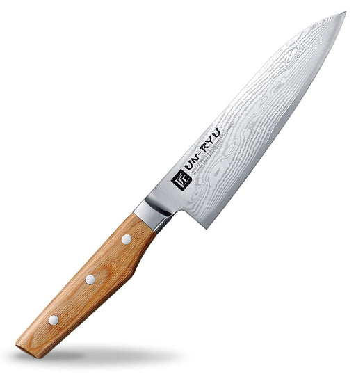 Shimomura Kougyou Japanese Santoku Knife - Damascus Steel VG-10 33 Layers-Kiichin - The #1 Place for Japanese Goods in Your Hand!