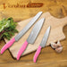 Shimomura Kogyo Japan Vcn-03P 130mm Pink Knife Molybdenum Vanadium Steel Dishwasher Safe-Kiichin - The #1 Place for Japanese Goods in Your Hand!