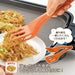 Shimomura Kogyo YP-205 Turner Tongs Orange Dishwasher Safe Niigata Tsubame-Sanjo-Kiichin - The #1 Place for Japanese Goods in Your Hand!