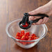 Shimomura Kougyou VB-619 Antibacterial Mini Tomato Cutter Made in Japan Dishwasher Safe-Kiichin - The #1 Place for Japanese Goods in Your Hand!