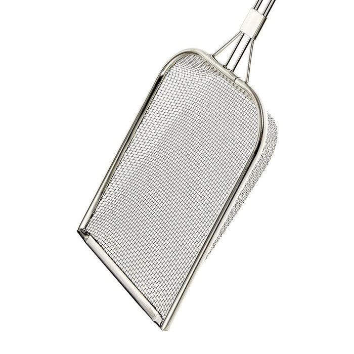 Shinetsu Works Japan Square Stainless Steel Oil Strainer - Compact Filtering Solution-Kiichin - The #1 Place for Japanese Goods in Your Hand!