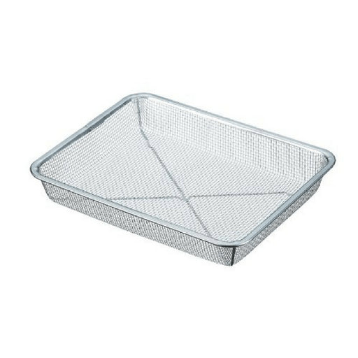 Shinetsu Works Stainless Steel Deep Mesh Colander 6.5 Mesh No.21 - 250X203mm-Kiichin - The #1 Place for Japanese Goods in Your Hand!
