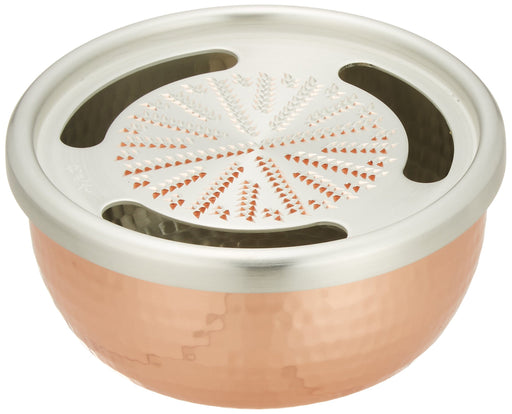 Sinkoukinzoku 4 Copper Grater - Hmo-7 Copperware from Japan-Kiichin - The #1 Place for Japanese Goods in Your Hand!