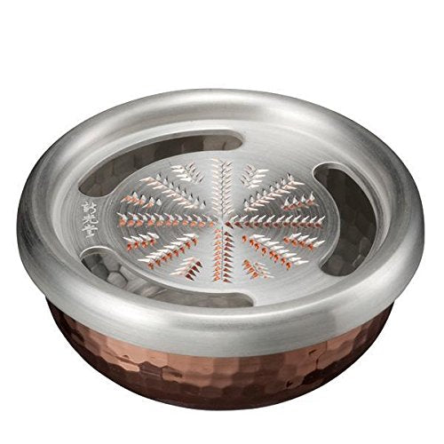 Sinkoukinzoku Onkochishin Pure Copper 8Cm Grater - Authentic Japanese Hmo-8-Kiichin - The #1 Place for Japanese Goods in Your Hand!