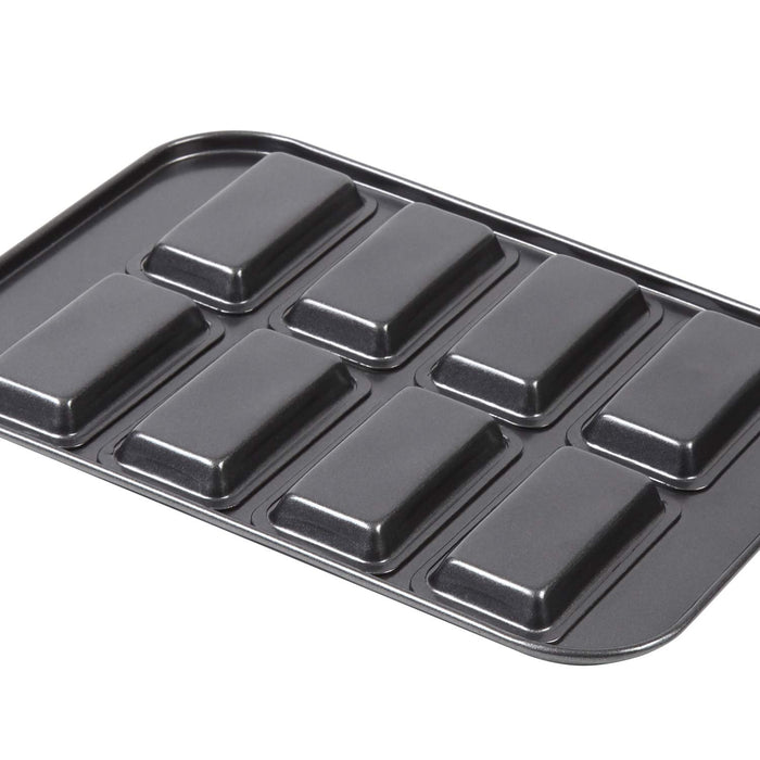 Soratobu Frying Pan with Silicon Processed Top Plate and 8 Financier Molds-Kiichin - The #1 Place for Japanese Goods in Your Hand!