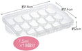 Skater Japan Baby Food Storage Container - Frozen Divided Tray 18 Block Trmr18N-A-Kiichin - The #1 Place for Japanese Goods in Your Hand!