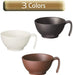 Skater Woodgrain Tea Bowl 370ml w/Handle Black Japan NBLs1H-Kiichin - The #1 Place for Japanese Goods in Your Hand!