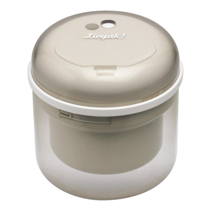 Sonic Japan Electric Pencil Sharpener - Battery Operated, Ivory-Kiichin - The #1 Place for Japanese Goods in Your Hand!
