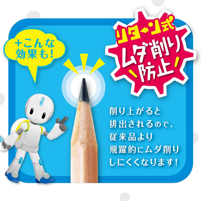 Sonic Japan Toga Blue Manual Pencil Sharpener - Ek-7022-B-Kiichin - The #1 Place for Japanese Goods in Your Hand!