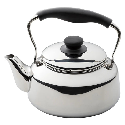 Sori Yanagi Stainless Steel Induction Kettle - Sleek Mirror Finish-Kiichin - The #1 Place for Japanese Goods in Your Hand!