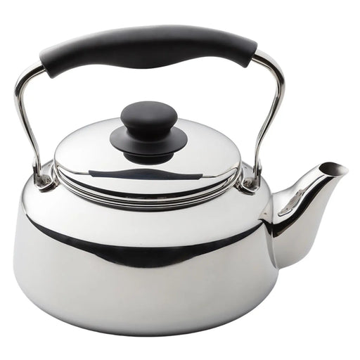 Sori Yanagi Stainless Steel Induction Kettle - Sleek Mirror Finish-Kiichin - The #1 Place for Japanese Goods in Your Hand!