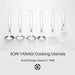 Sori Yanagi Stainless Steel Small Skimmer - Efficient Kitchen Tool-Kiichin - The #1 Place for Japanese Goods in Your Hand!
