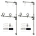 Sekisui Resin Stainless Steel Balcony Clothes Stand - DB-502-Kiichin - The #1 Place for Japanese Goods in Your Hand!