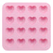Suncraft Heart-Shaped Silicone Chocolate Mold - Create Delicious Treats Easily!-Kiichin - The #1 Place for Japanese Goods in Your Hand!