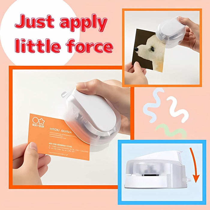 Sun-Star Japan Kadomaru Pro Neo White Corner Cutter - Efficient and Versatile Tool-Kiichin - The #1 Place for Japanese Goods in Your Hand!