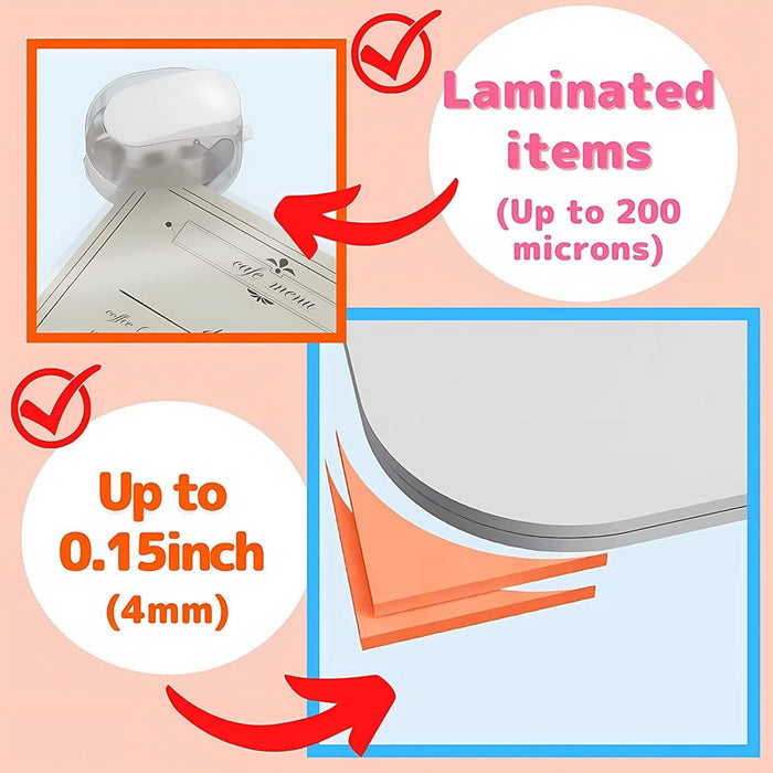 Sun-Star Japan Kadomaru Pro Neo White Corner Cutter - Efficient and Versatile Tool-Kiichin - The #1 Place for Japanese Goods in Your Hand!
