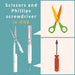 Sun-Star Stationery Light Green Stickyle Scissors - Japanese S3720071-Kiichin - The #1 Place for Japanese Goods in Your Hand!