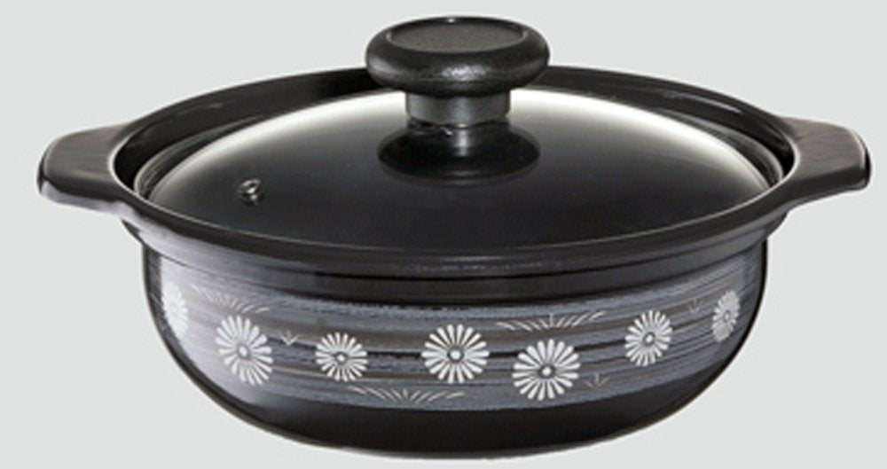 Takagi Metal Japan Kinzoku 18Cm 2-Handed Pot Enamel IH Tabletop - 1 Person Yayoi Ha-Y18-Kiichin - The #1 Place for Japanese Goods in Your Hand!