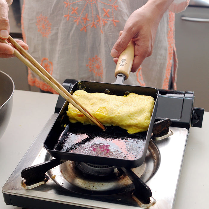 Takumi Japan Large Magma Plate Iron Tamagoyaki Rolled Omelette Pan-Kiichin - The #1 Place for Japanese Goods in Your Hand!