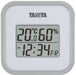 Tanita Tt-558Gy Digital Wall Clock Calendar - Temperature & Humidity Monitor-Kiichin - The #1 Place for Japanese Goods in Your Hand!