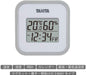 Tanita Tt-558Gy Digital Wall Clock Calendar - Temperature & Humidity Monitor-Kiichin - The #1 Place for Japanese Goods in Your Hand!