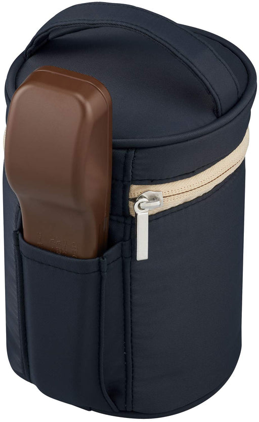 Thermos Soup Jar Pouch Black - Ret-001 Bk Japan - 300-500Ml-Kiichin - The #1 Place for Japanese Goods in Your Hand!