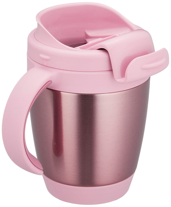 Thermos Japan Pink Vacuum Insulated Mug 270ml - JCV-270P-Kiichin - The #1 Place for Japanese Goods in Your Hand!