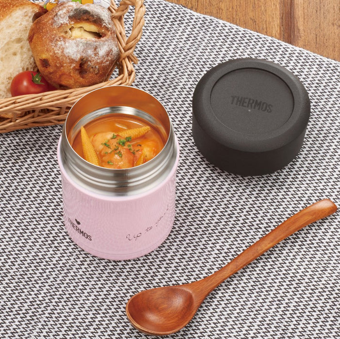 Thermos Japan Soup Jar 300Ml Sweet Pink Jbj-303G-Kiichin - The #1 Place for Japanese Goods in Your Hand!