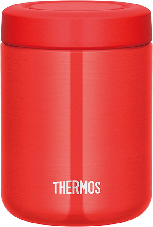 Thermos Japan 500Ml Red Jbr-500R Vacuum Insulated Soup Jar-Kiichin - The #1 Place for Japanese Goods in Your Hand!