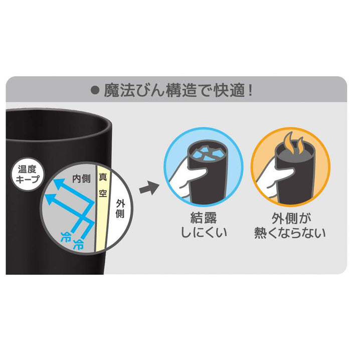 Thermos JDM-340BK Vacuum Insulated Tumbler 340ml Black-Kiichin - The #1 Place for Japanese Goods in Your Hand!