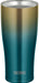 Thermos Japan 420Ml Blue Gold Vacuum Insulated Tumbler-Kiichin - The #1 Place for Japanese Goods in Your Hand!