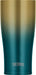 Thermos Japan 420Ml Blue Gold Vacuum Insulated Tumbler-Kiichin - The #1 Place for Japanese Goods in Your Hand!