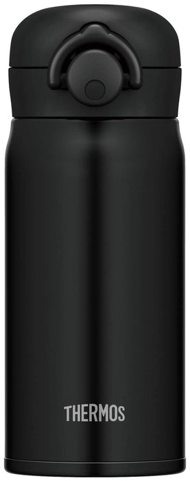 Thermos Japan 350Ml Matte Black Jnr-351 Mtbk Vacuum Insulated Water Bottle-Kiichin - The #1 Place for Japanese Goods in Your Hand!