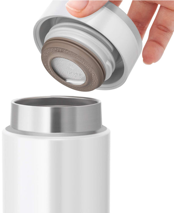 Japanese-Made Thermos JOD-350 PWH 350ml Vacuum Insulated Water Bottle Mug-Kiichin - The #1 Place for Japanese Goods in Your Hand!
