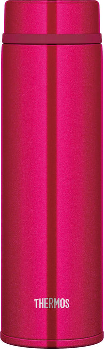 Thermos Jnw-480 Sbr Vacuum Insulated Water Bottle 480Ml - Japan Strawberry Red-Kiichin - The #1 Place for Japanese Goods in Your Hand!