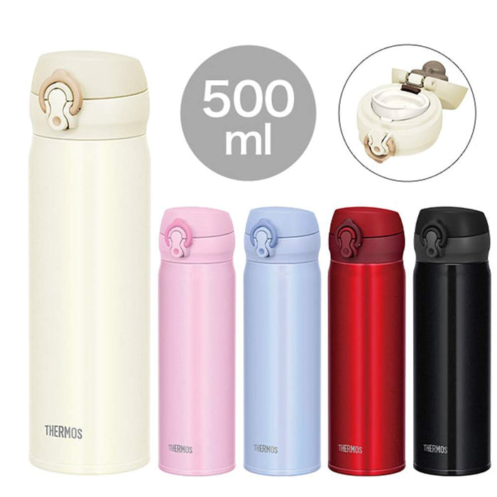 500ml Light Pink Vacuum Insulated Water Bottle Mug - Made in Japan-Kiichin - The #1 Place for Japanese Goods in Your Hand!