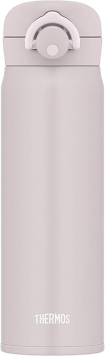 Thermos 500ml Vacuum Insulated Water Bottle - Japan Jnr-501Ltd Pgg Pink Greige-Kiichin - The #1 Place for Japanese Goods in Your Hand!