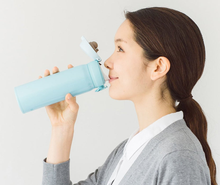 Thermos 0.5L Vacuum Insulated Water Bottle - Sky Blue Jnl-502-Kiichin - The #1 Place for Japanese Goods in Your Hand!