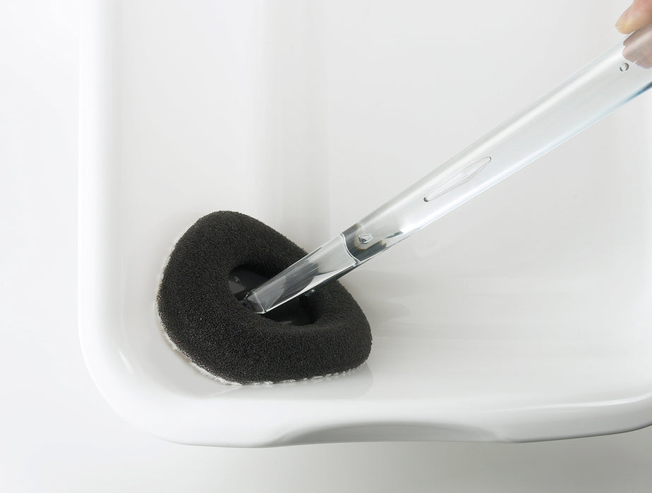 Tidy Japan Bath Sponge with Extended Handle for Bathtub Cleaning - CL-666-310-0-Kiichin - The #1 Place for Japanese Goods in Your Hand!