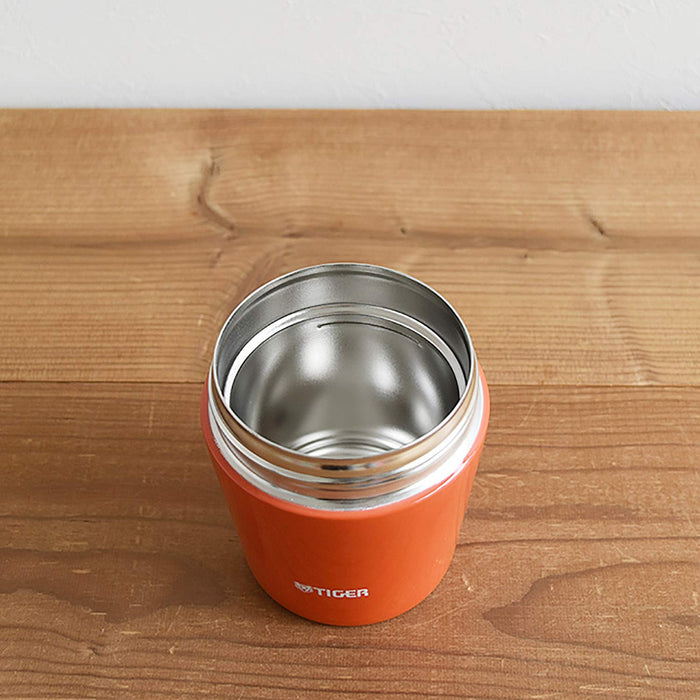 Tiger Thermos 250Ml Wide Mouth Soup Jar - Vacuum Insulated, Round Bottom, Chili Red-Kiichin - The #1 Place for Japanese Goods in Your Hand!